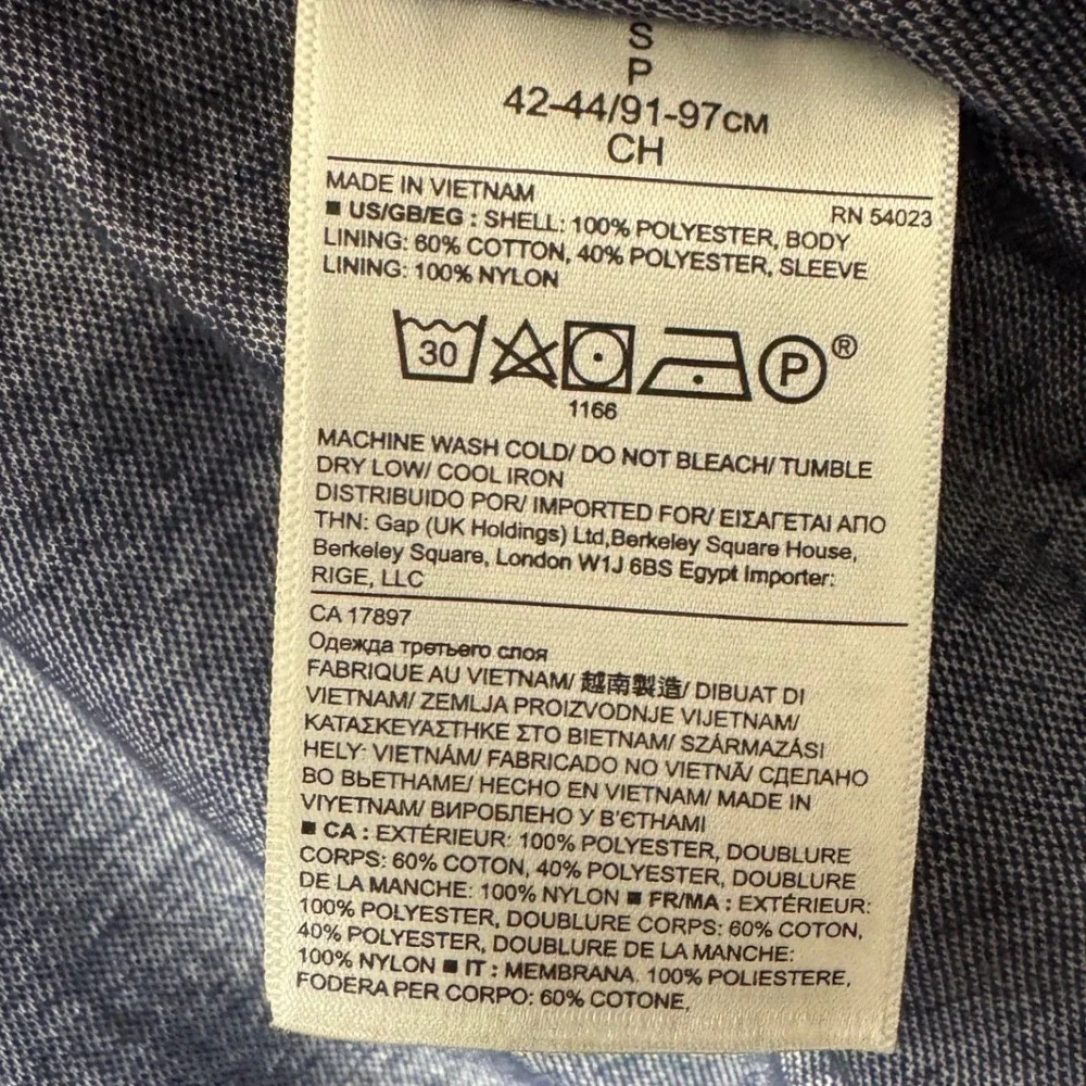 Banana Republic Modern Flight Bomber Jacket Lined Heritage Navy Mens‎ S Nautical